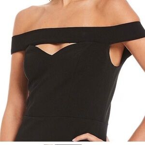 Sexy off shoulder maxi